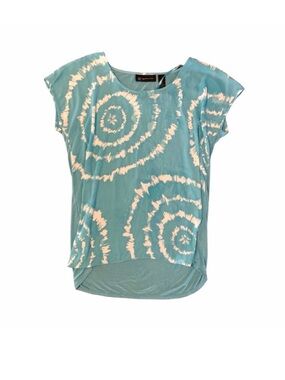 INC Hi-Lo Cap Sleeve Blouse